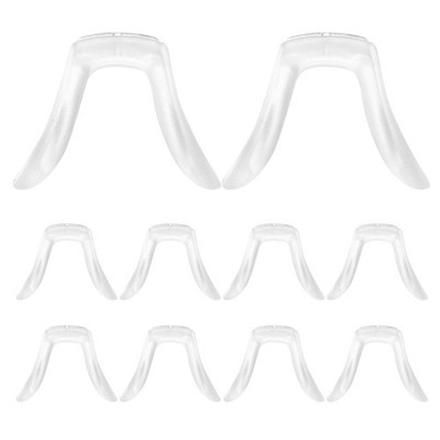 10 Pcs Brillenersatz Nasenpolster Für U Shaped Eyeglasses Nose Pads Nasenpads