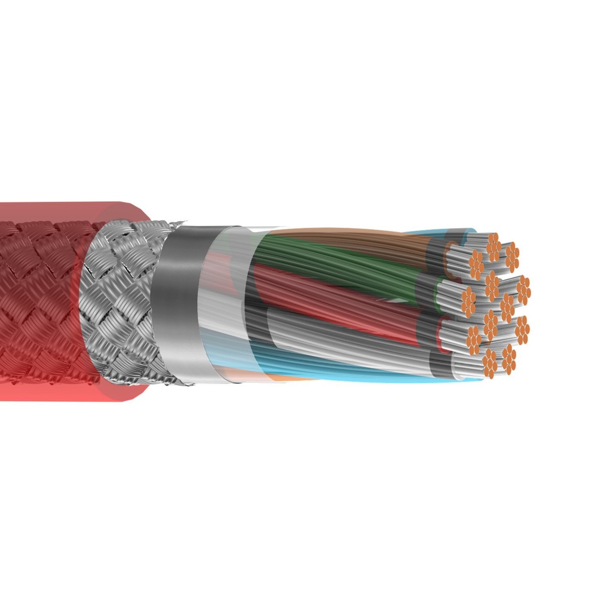 BELDEN 8719 グレーケーブル 約8m40㎝ Belden 8719 • Cut by the Foot | WireAndCableYourWay.com