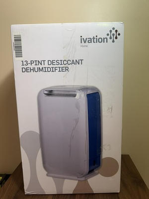 #ad Ivation 13 Pint Small Area Desiccant Dehumidifier Compact and Quiet $219.97