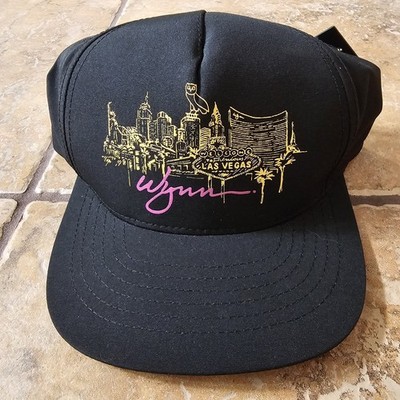 Brand New OVO x Wynn Skyline Las Vegas Exclusive Trucker Snapback Hat - Black