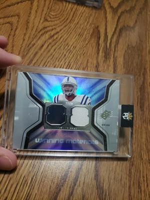 2007 Upper Deck Marvin Harrison SPX Winning Materials #WM-MH Game Worn Patch NM