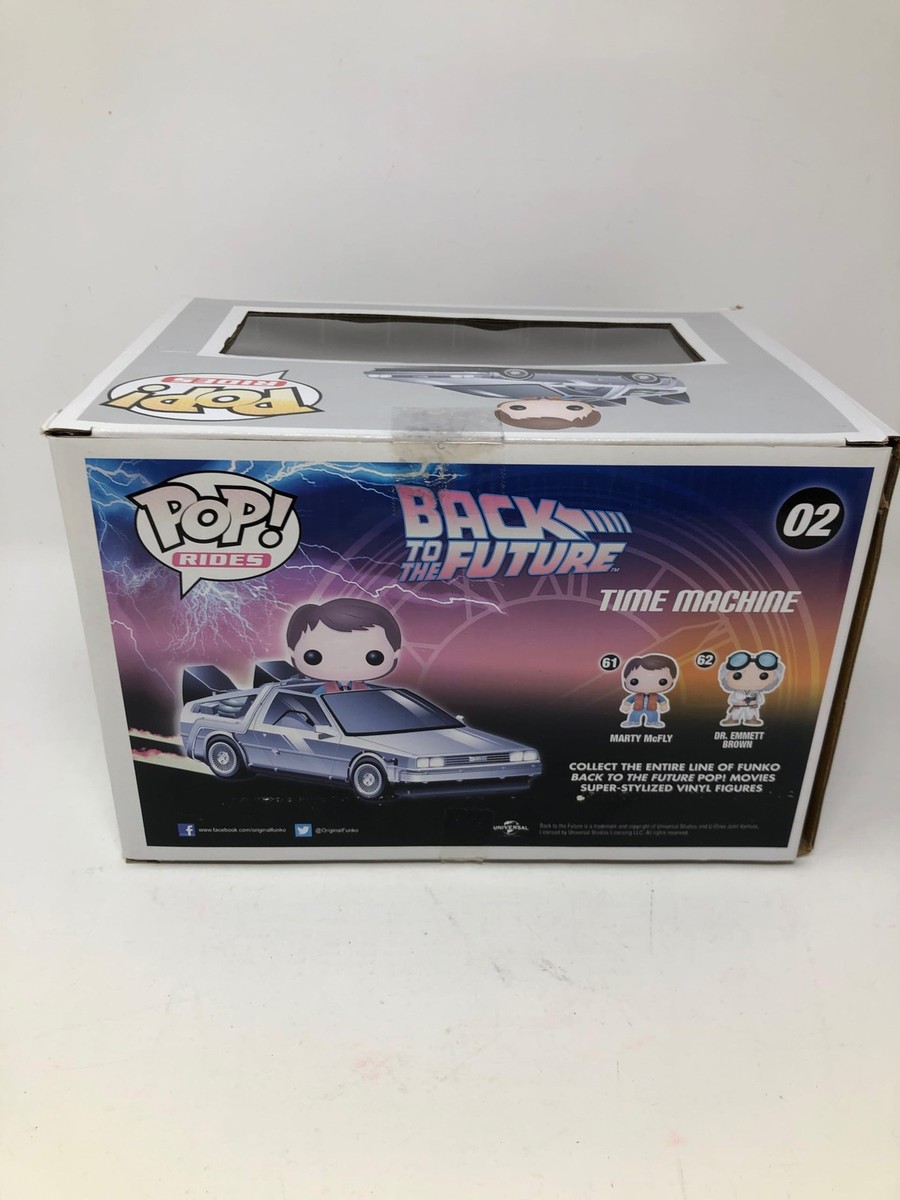 ファンコ POP バックトゥザフューチャー 02 タイムマシーン（デロリアン） ファンコ POP！ バックトゥザフューチャー 02 タイムマシーン