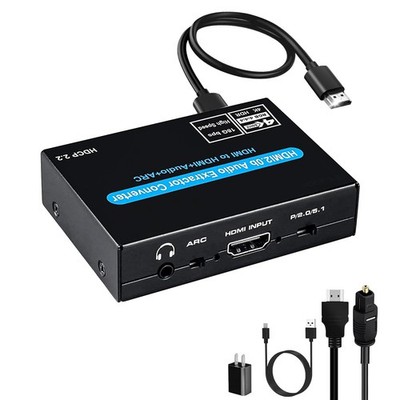 HDMI ARC to Optical Audio Adapter, 2 in 1 HDMI Audio Extractor to Optical RCA...