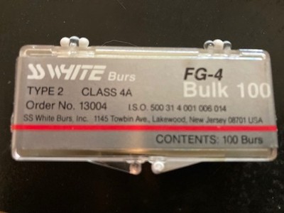 SS white burs FG-4