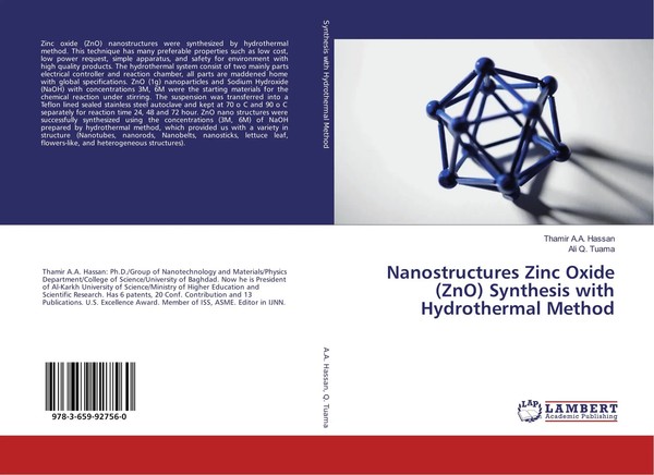 Thamir A. A. Hassan (U. A.) | Nanostructures Zinc Oxide (Zno) Synthesis With...-image