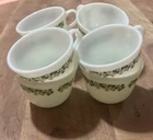 8 Vtg 70’s Pyrex Crazy Daisy Spring Blossom Coffee Tea Cup Retro Kitchen Floral