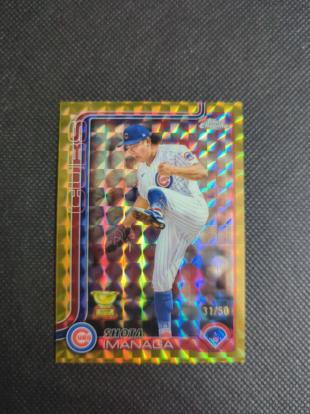 2025 Topps Chrome - Shota Imanaga #149 Gold Refractor /50