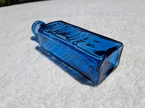 #3 - RESTORED - 1890'S ANTIQUE DICKEY CHEMIST - SAN FRANCISCO BOTTLE! - Picture 8 of 16
