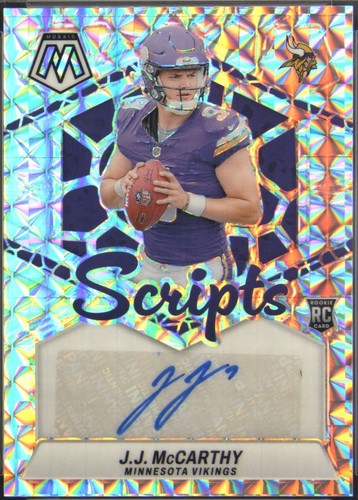 2024 Panini Zenith JJ McCarthy Turning Pro Memorabilia Rookie #TPM