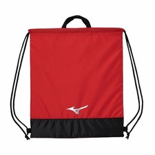 Mizuno Laundry Bag Sports/Club Activities 33JMB002 Red/Silver