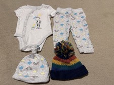 0-3 Months Rainbow Baby Outfit