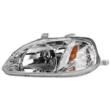 Left Headlight For Honda Civic 1999-2000 Cx Dx Ex Gx Hx Lx Si Value Pkg Halogen Left Headlight For Honda Civic 1999-2000 Cx Dx Ex Gx Hx Lx Si Value Pkg Halogen