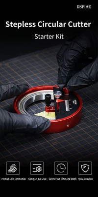 Dspiae MT-EC Adjustable Circular Cutter Starter Edition