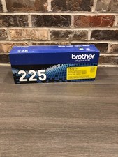 NEW Sealed Box Brother Genuine TN225Y Yellow High Yield Toner Cartridge
