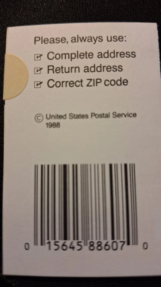 Scott #2395-2398, M/F/NH, Special Occasion, Booklet of 12 25cent stamps, BK165 - Image 2 of 4