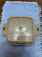 LittonWare Microwave Cookware 1 qt Casserole Square Dish 39275  Lid 39274