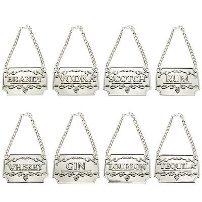1 X Decanter Metal Tag