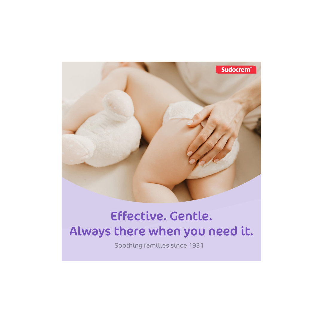 Baby Diaper Rash Cream with 15.29% Zinc Oxide – Skin Protectant – 125g