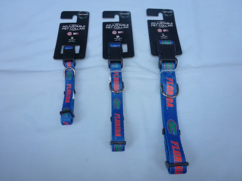 FLORIDA GATORS 9 «- 14» длиной собаки/домашнего животного воротник размер маленький 5/8» широкий новый с Ярлыками от Sparo - Изображение 4 из 4