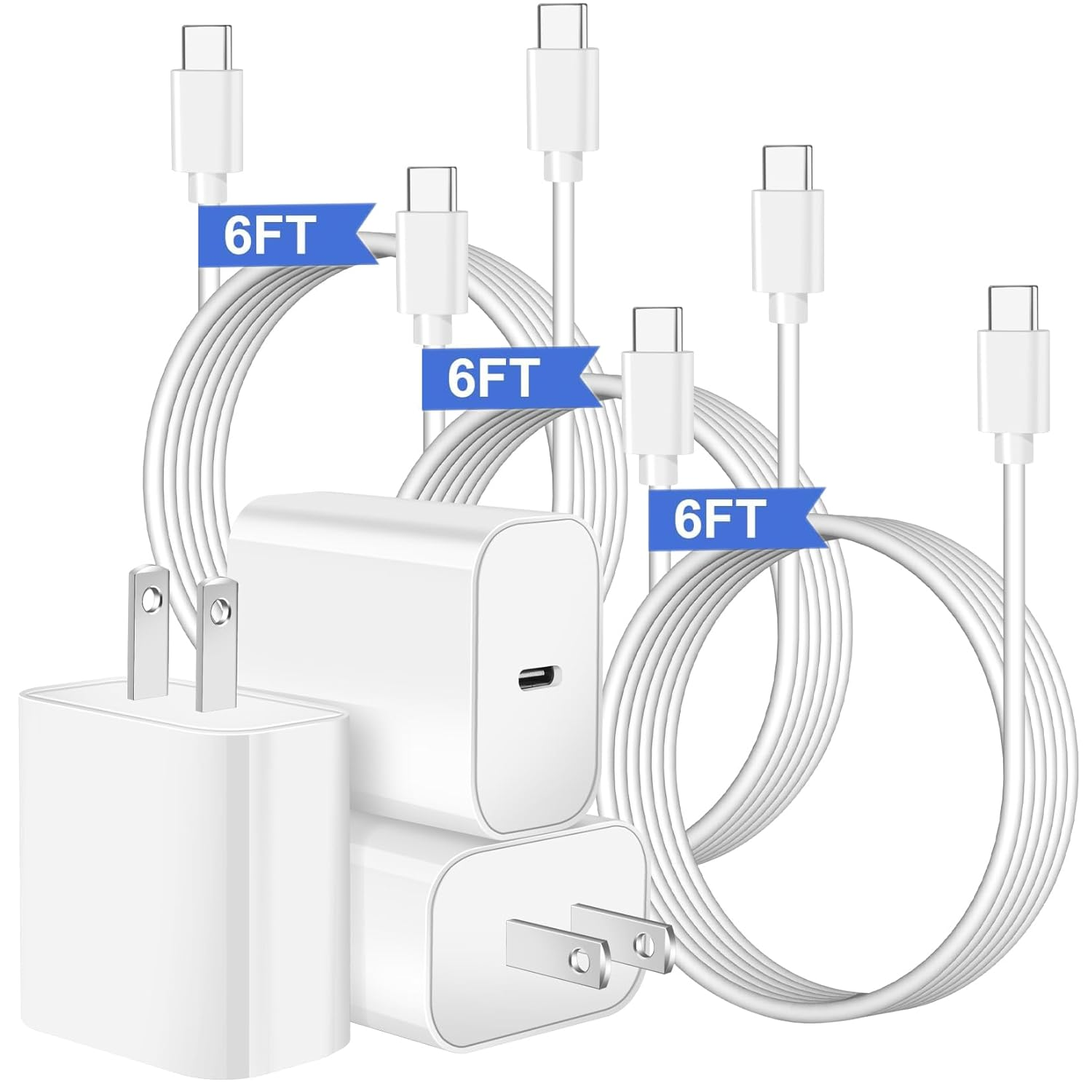 Fast Charger for Iphone 16 Pro Max,Iphone 16 Charger Fast Charging Block,3Pack 2