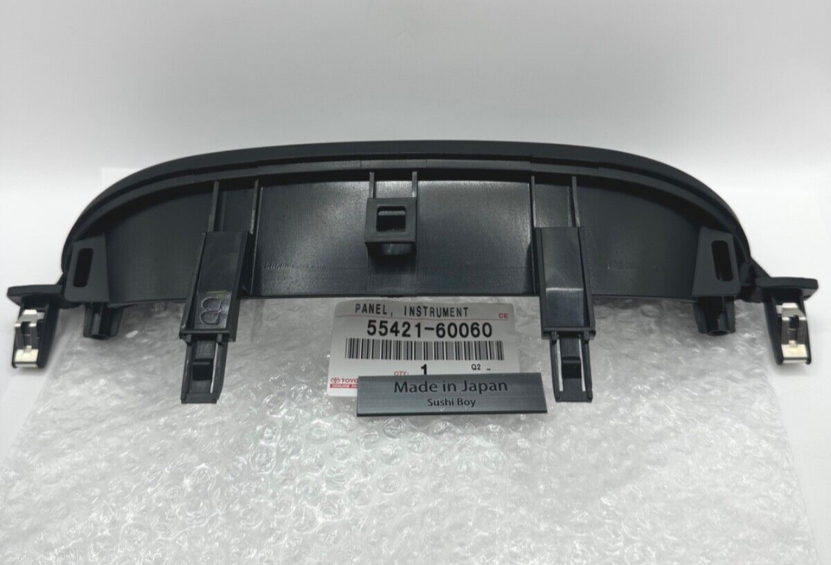 Toyota Genuine Instrument Cluster Finish Panel Upper 55421-60060