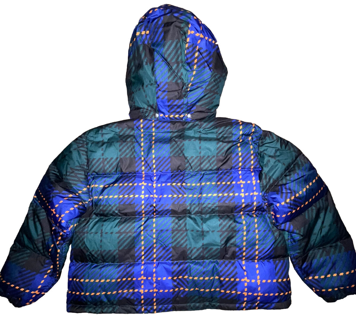 The North Face 71 Sierra Down Short Jacket Women's XL Plaid The North Face 71 Sierra Down Short Jacket Women's XL Plaid