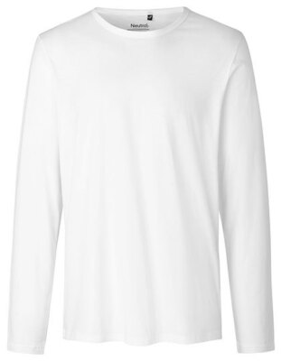 Neutral Men's Long Sleeve T-Shirt, Herren Langarmshirt, Bio-Baumwolle 61050