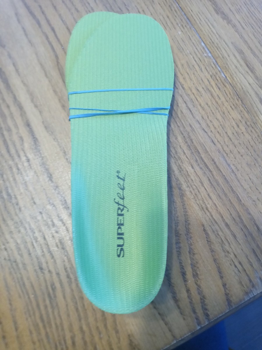 Superfeet Green (1 pr) Feet Cushion/Relaxer-No Box-Brand New-SHIPS