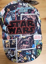 STAR WARS BOBA FETT COMIC PANEL Snapback Baseball Cap Hat Kids Youth Child