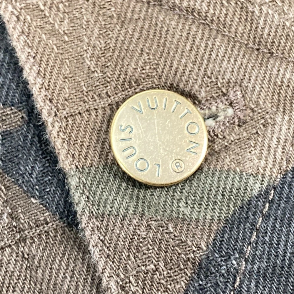 LOUIS VUITTON（LV） Giacca LOUIS VUITTON 1A3FE5 SUPREME mimetica denim tracker maniche lunghe