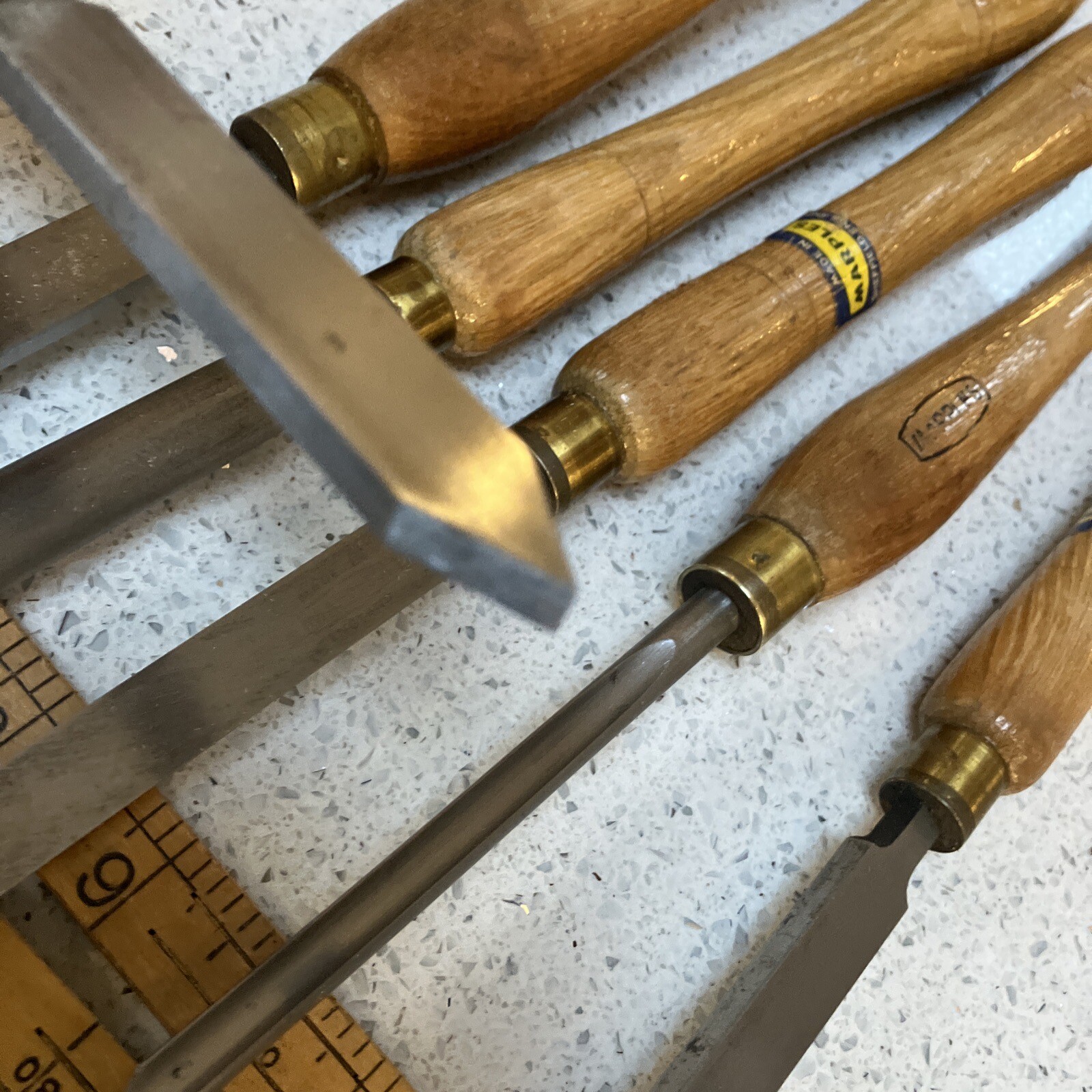 Marples Wood turning Chisels , 6 Various Profiles eBay