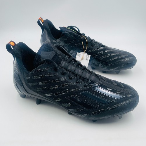Adidas Adizero Big Mood Black Grey Football Cleats GZ6920, Men's Size 9.5 | eBay