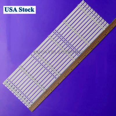 12pcs LED Strips For RCA JL.D65061330-031DS-M_V02 AE0110486 AE0110618 AE0110489