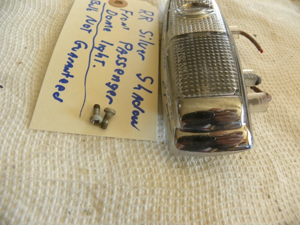 Rolls Royce Silver Shadow Bentley T I II Lucas Front Right Passenger Dome Light Foto 3 de 4