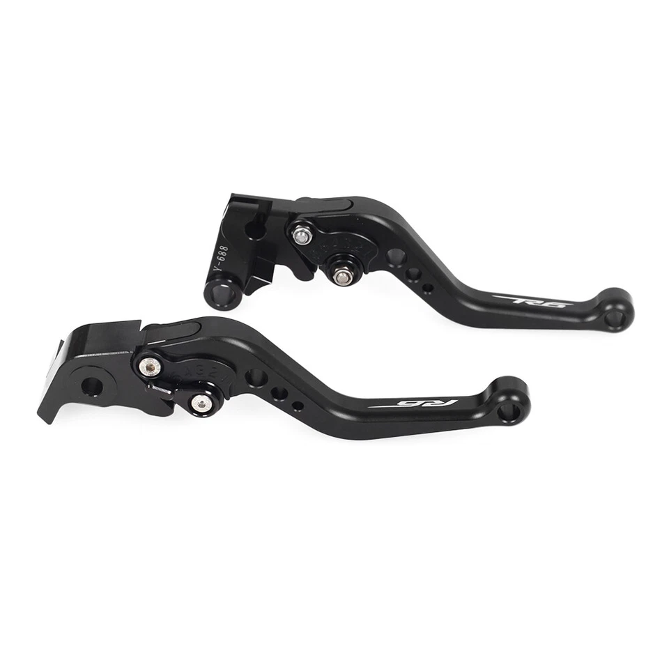 Short Brake Clutch Levers Control Lever For YAMAHA YZF R6 2005-2016 YZFR6 YZF-R6 - Image 4 of 4