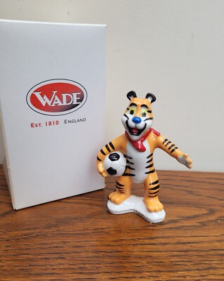 Wade Tony the Tiger Football Crazy Figur - Kellogg's - Originalverpackt