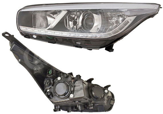 Alkar Hauptscheinwerfer H7/H7/H7 PY21W Links FüR KIA Cee'd Sportswagon JD-image