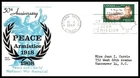 Canada FDC - 1968 - John McCrae, Scott #'s 487, Cole "Armistice" Cachet