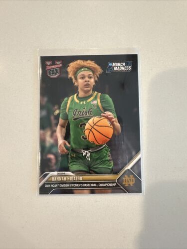 2024 Bowman U Now March Madness Basketball #7 Hannah Hidalgo  Notre Dame - Picture 1 of 2