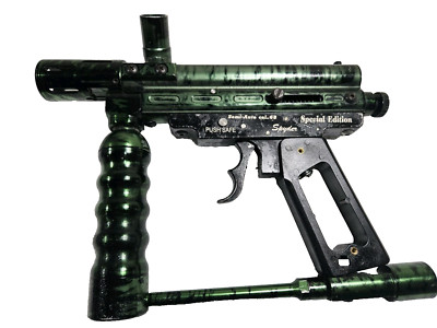 PARTS OR REPAIR Old School Spyder Special Edition SE Paintball Gun No Barrel 01
