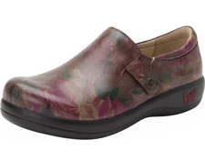 Alegria Clogs Floral kar-511x nursing shoes size 37 nwob