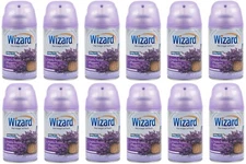 12 Wizard Automatic Spray Refill Freshly Picked Lavender SEE NOTE