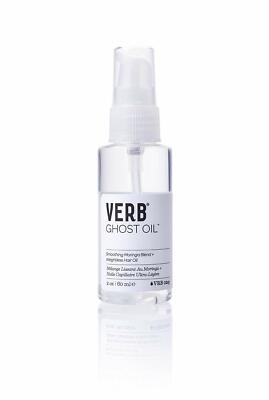 Verb Ghost Oil Argan & Moringa Hair Smoothing Heat Protect 2 oz FREE SHIPPING