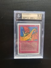 Shivan Dragon Unlimited Edition Graded BGS 9.5 Perfect Conditions