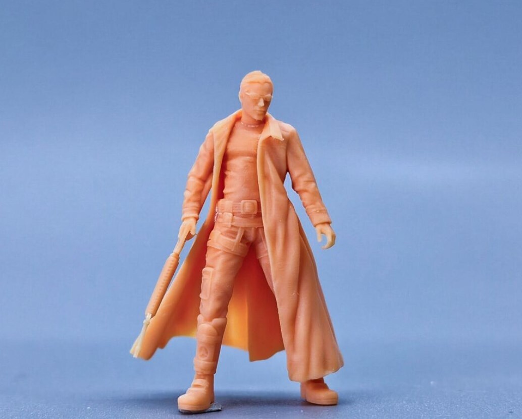 1/64 Fit Model Toys Keanu Reeves Man Scene Miniture Action Figure