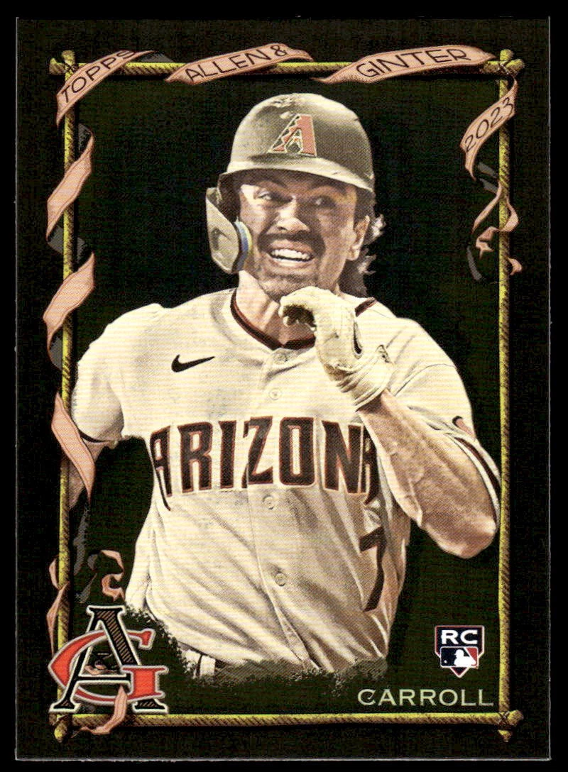 2023 Topps Allen & Ginter #368 Corbin Carroll BASEBALL Arizona Diamondbacks
