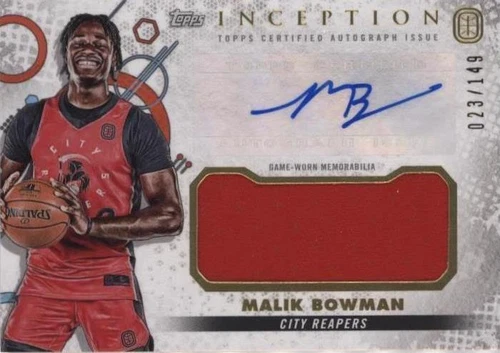 2022-23 Topps Inception OTE Overtime Elite - Malik Bowman #IARC-MB2