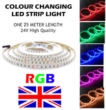 25m PROFESSIONAL BRIGHT HIGH POWER RGB LED STRIP LIGHT 24V STRIP TAPE LIGHT IP20
