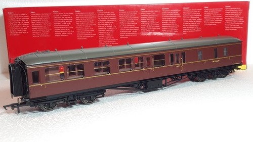 Hornby R4411 BR Hawksworth Bremse 3. Klasse "W 2246 W" in weinrot | Zustand: Used