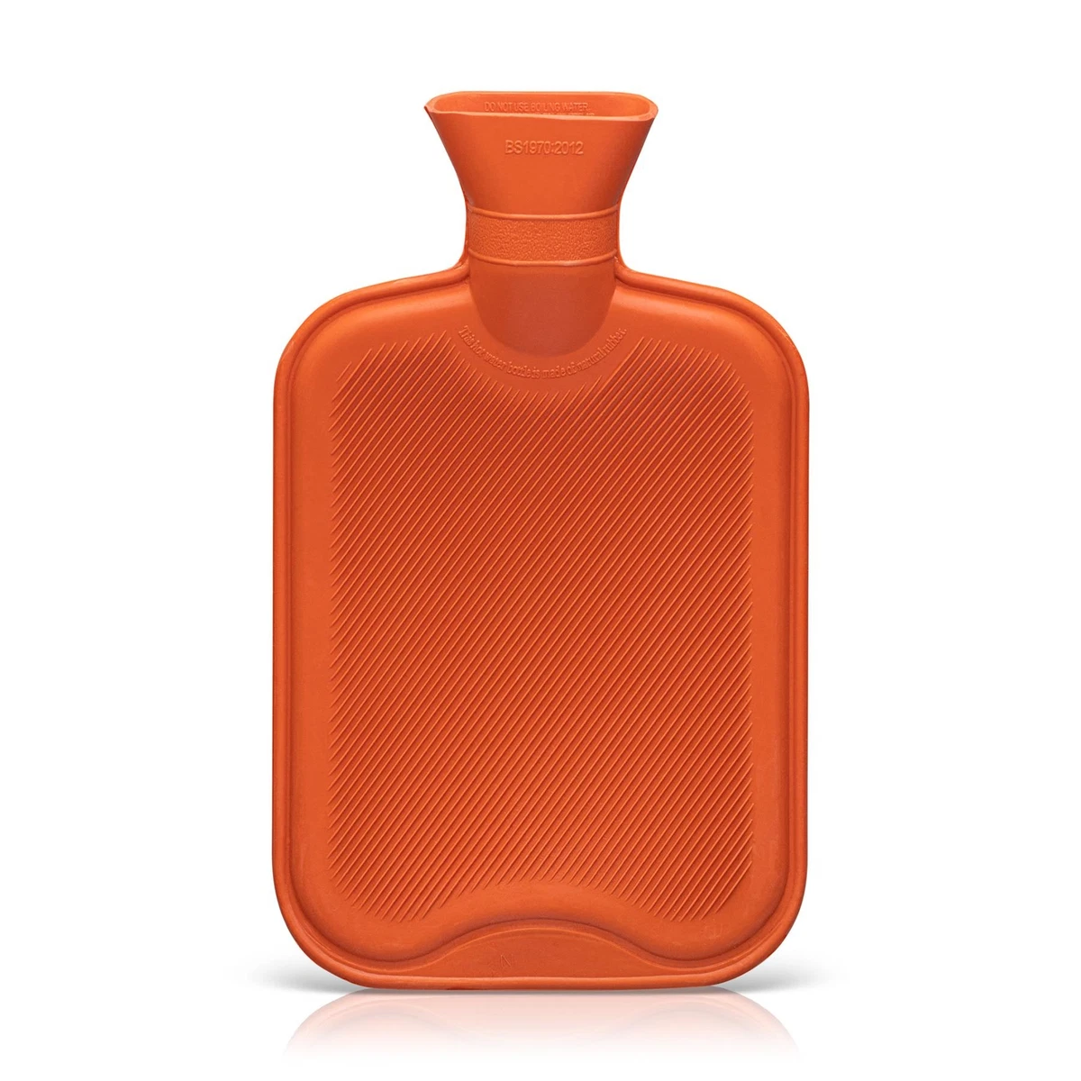 Large Hot Water Bottle - Natural Rubber Warmer - 2L liter 5019091500936